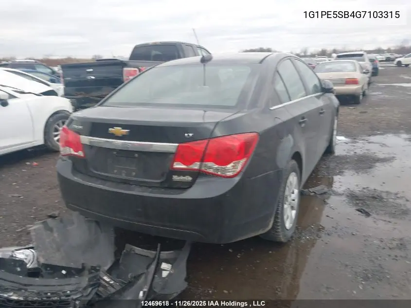 1G1PE5SB4G7103315 2016 Chevrolet Cruze Limited
