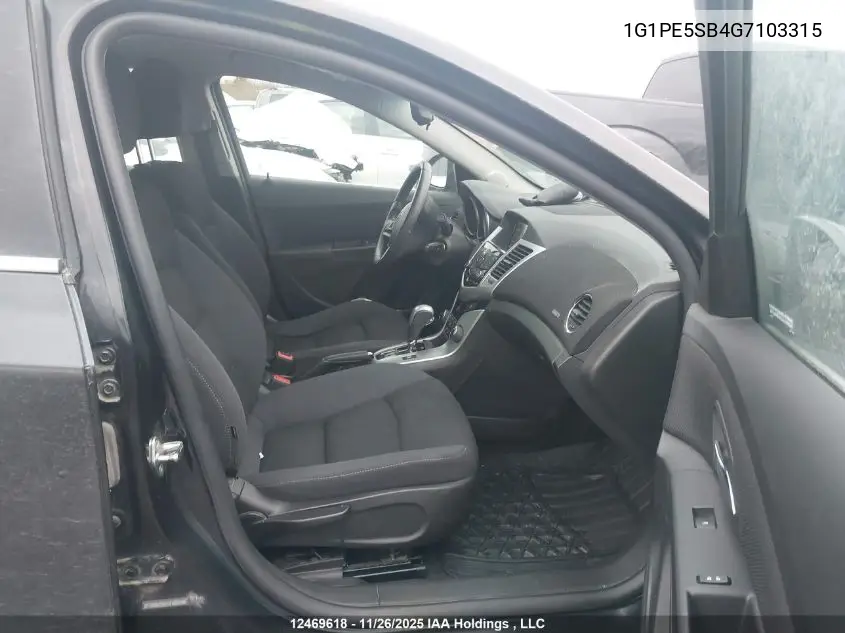 1G1PE5SB4G7103315 2016 Chevrolet Cruze Limited