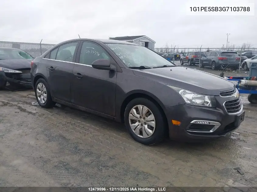 1G1PE5SB3G7103788 2016 Chevrolet Cruze