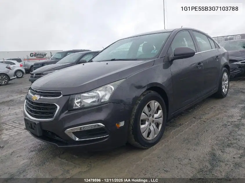 1G1PE5SB3G7103788 2016 Chevrolet Cruze