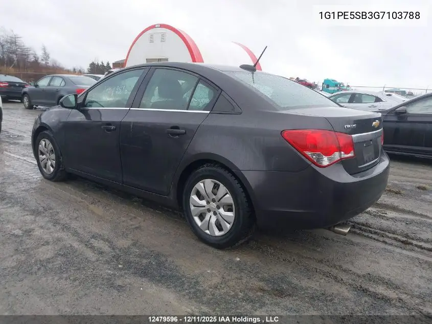 1G1PE5SB3G7103788 2016 Chevrolet Cruze