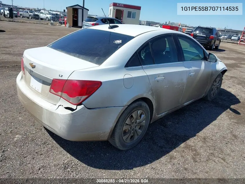 1G1PE5SB7G7114535 2016 Chevrolet Cruze Limited Lt