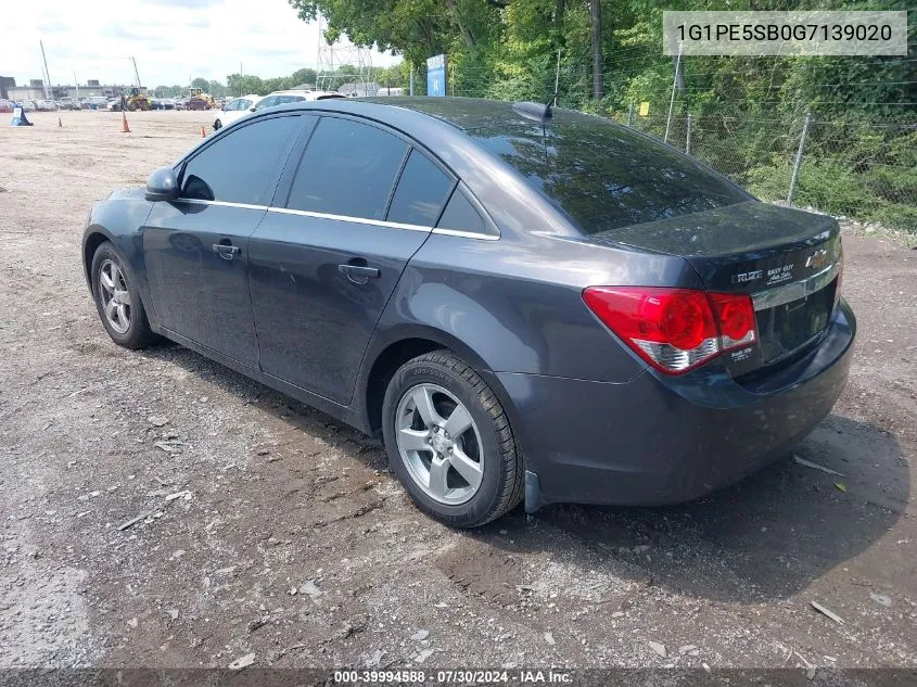 1G1PE5SB0G7139020 2016 Chevrolet Cruze Limited 1Lt Auto