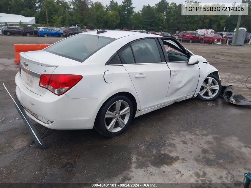 1G1PF5SB3G7214306 2016 Chevrolet Cruze Limited 2Lt Auto