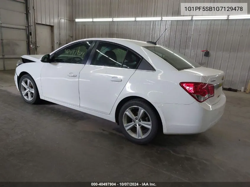 1G1PF5SB1G7129478 2016 Chevrolet Cruze Limited 2Lt Auto