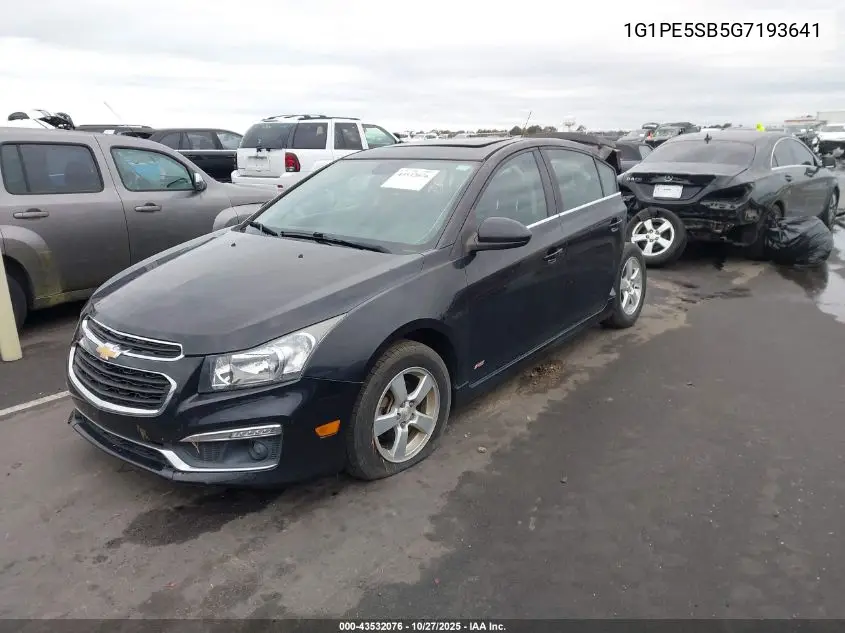 1G1PE5SB5G7193641 2016 Chevrolet Cruze Limited 1Lt Auto
