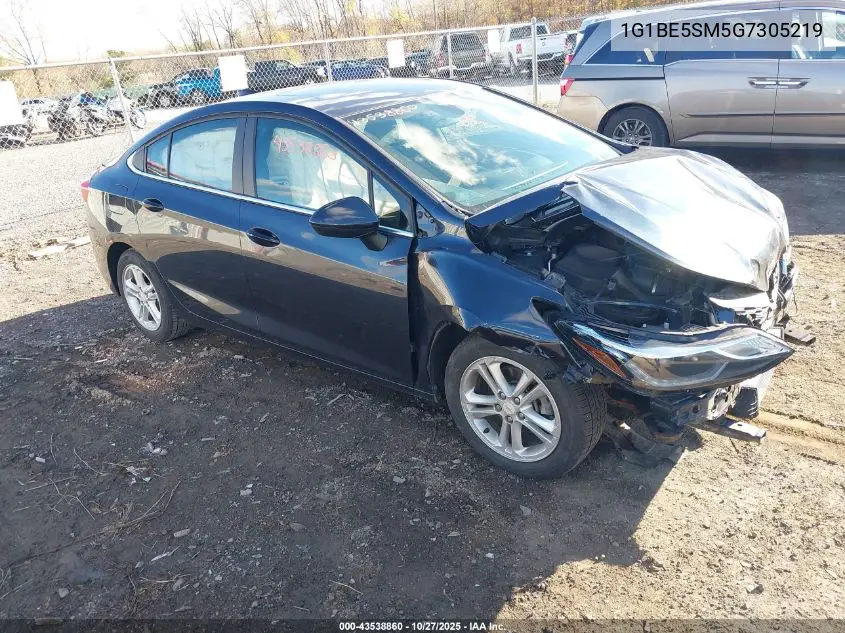 1G1BE5SM5G7305219 2016 Chevrolet Cruze Lt Auto