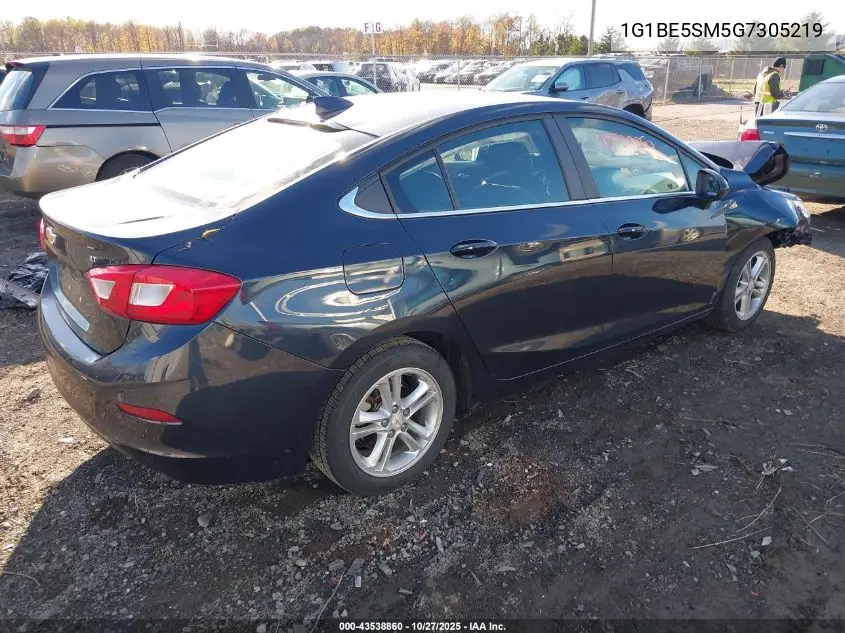1G1BE5SM5G7305219 2016 Chevrolet Cruze Lt Auto