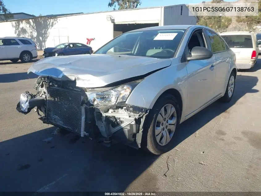 1G1PC5SG6G7138763 2016 Chevrolet Cruze Limited Ls Auto