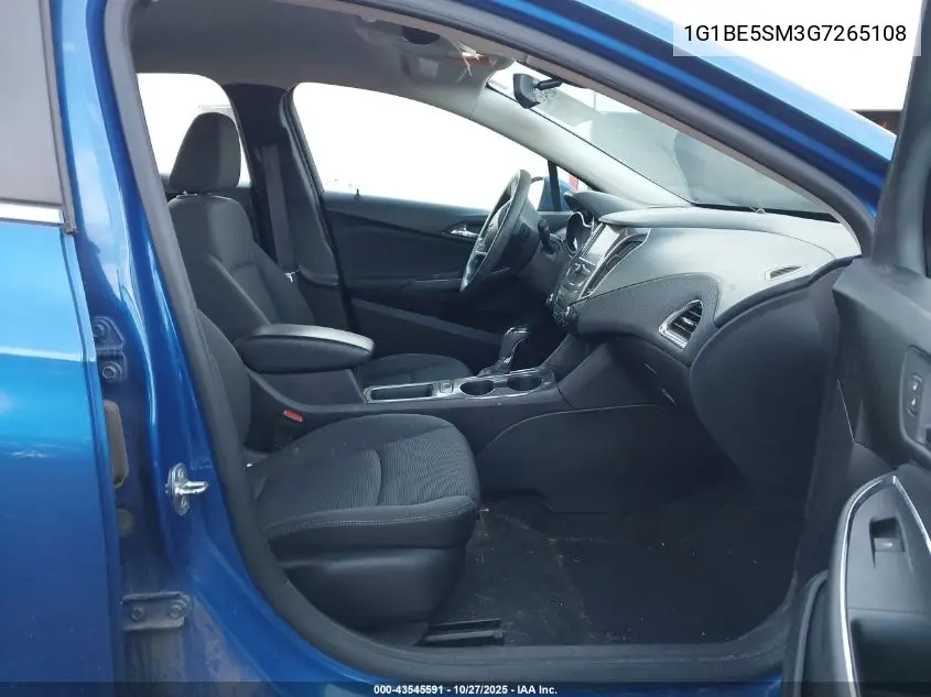 1G1BE5SM3G7265108 2016 Chevrolet Cruze Lt Auto
