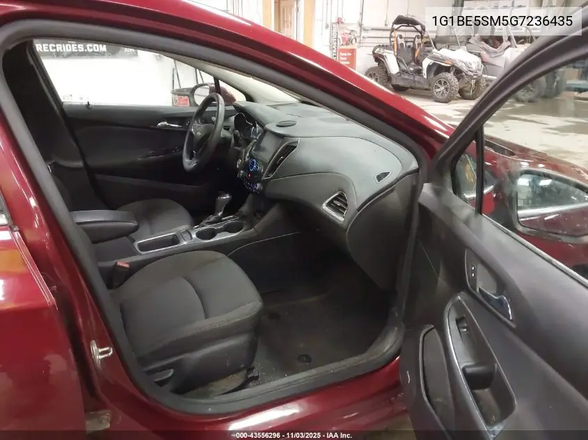 1G1BE5SM5G7236435 2016 Chevrolet Cruze Lt Auto