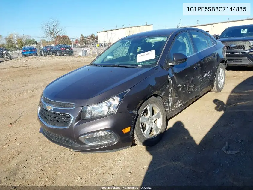 1G1PE5SB8G7144885 2016 Chevrolet Cruze Limited 1Lt Auto