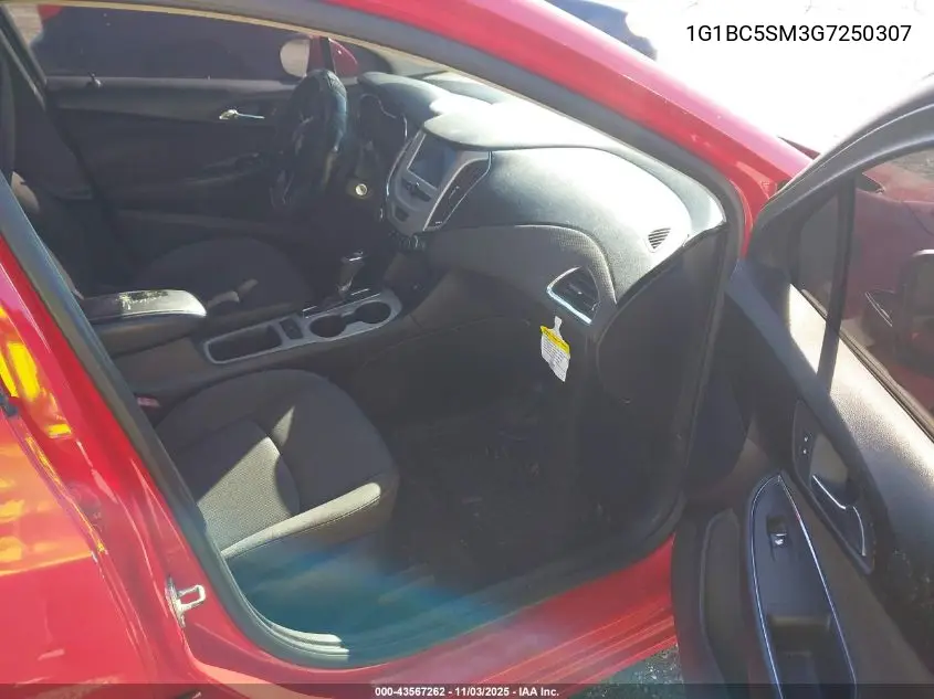 1G1BC5SM3G7250307 2016 Chevrolet Cruze Ls Auto
