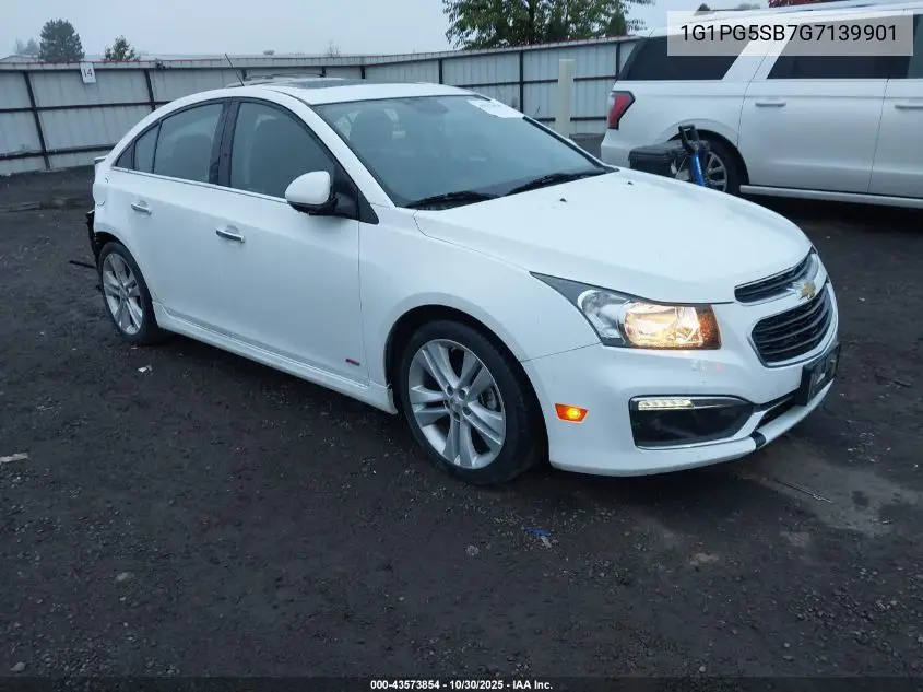 1G1PG5SB7G7139901 2016 Chevrolet Cruze Limited Ltz Auto