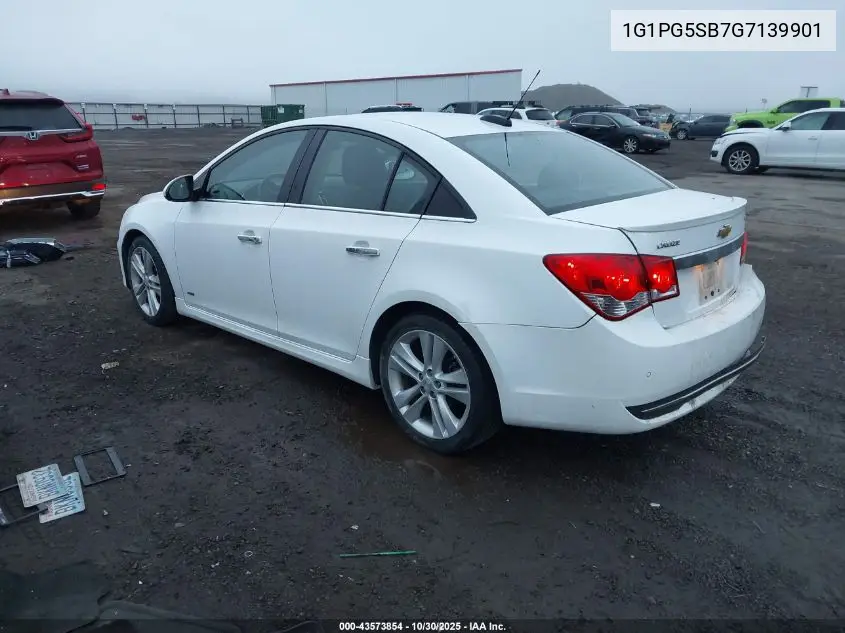1G1PG5SB7G7139901 2016 Chevrolet Cruze Limited Ltz Auto