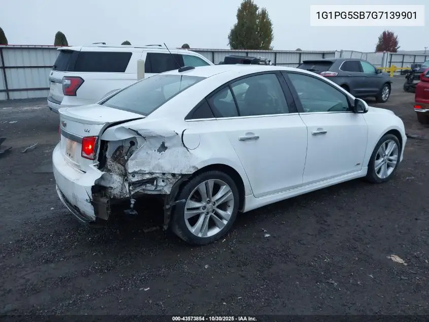 1G1PG5SB7G7139901 2016 Chevrolet Cruze Limited Ltz Auto