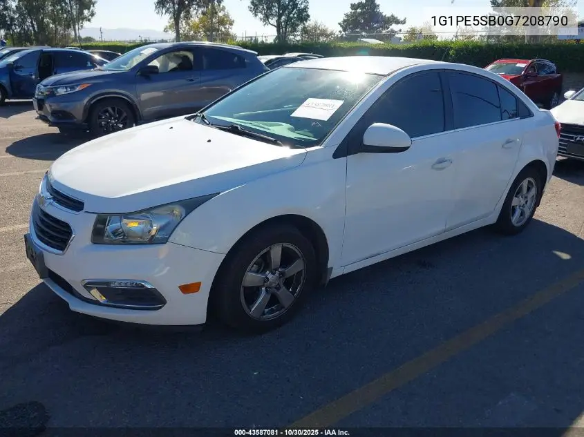 1G1PE5SB0G7208790 2016 Chevrolet Cruze Limited 1Lt Auto