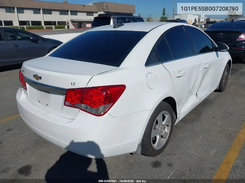 1G1PE5SB0G7208790 2016 Chevrolet Cruze Limited 1Lt Auto