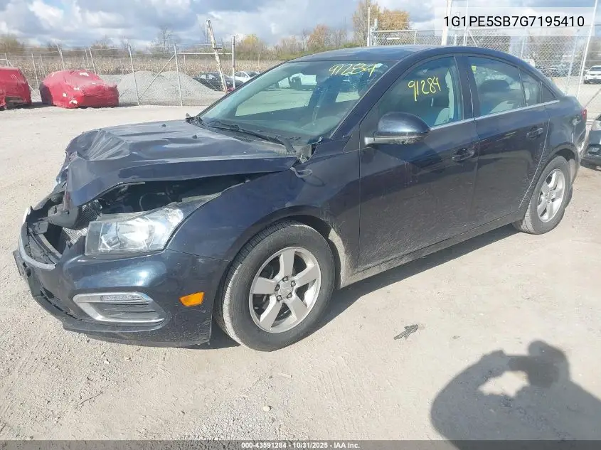 1G1PE5SB7G7195410 2016 Chevrolet Cruze Limited 1Lt Auto