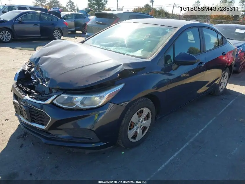 1G1BC5SM4G7285311 2016 Chevrolet Cruze Ls Auto