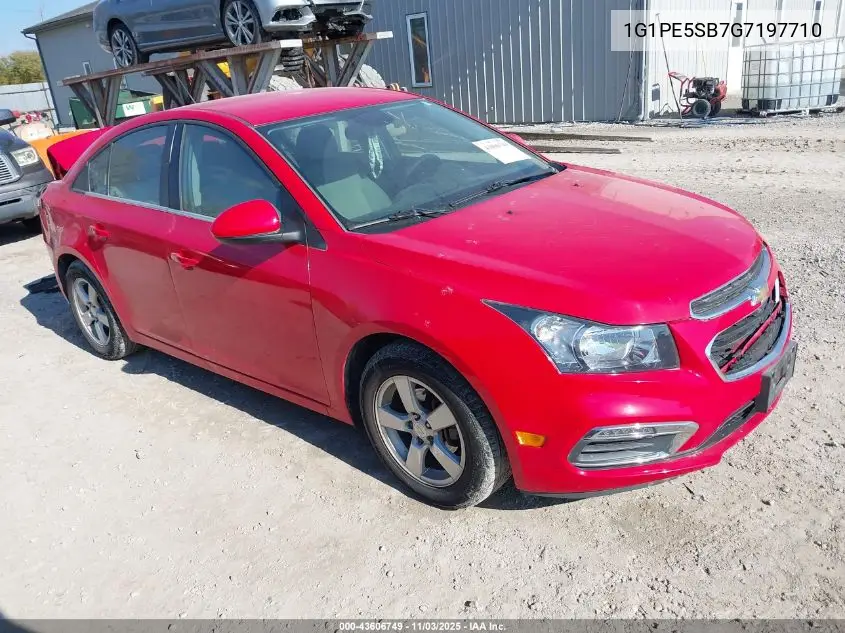 1G1PE5SB7G7197710 2016 Chevrolet Cruze Limited 1Lt Auto