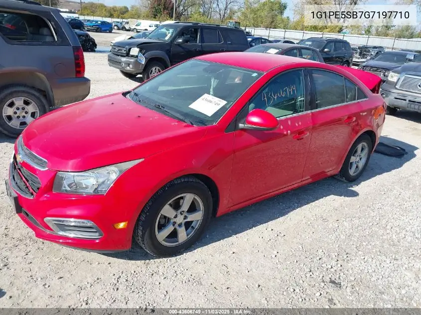 1G1PE5SB7G7197710 2016 Chevrolet Cruze Limited 1Lt Auto