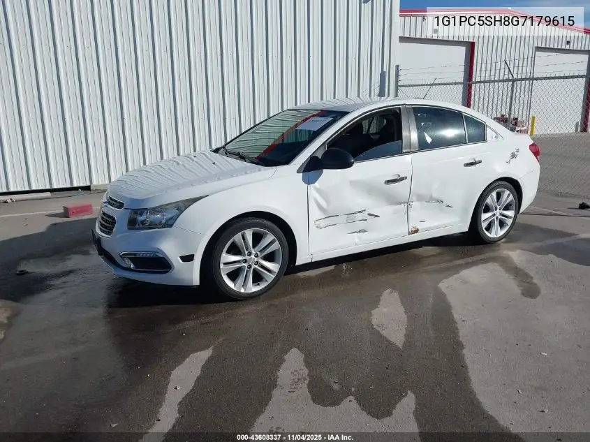 1G1PC5SH8G7179615 2016 Chevrolet Cruze Limited Ls Auto
