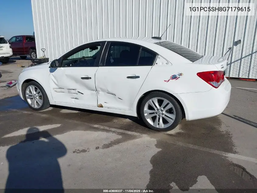 1G1PC5SH8G7179615 2016 Chevrolet Cruze Limited Ls Auto