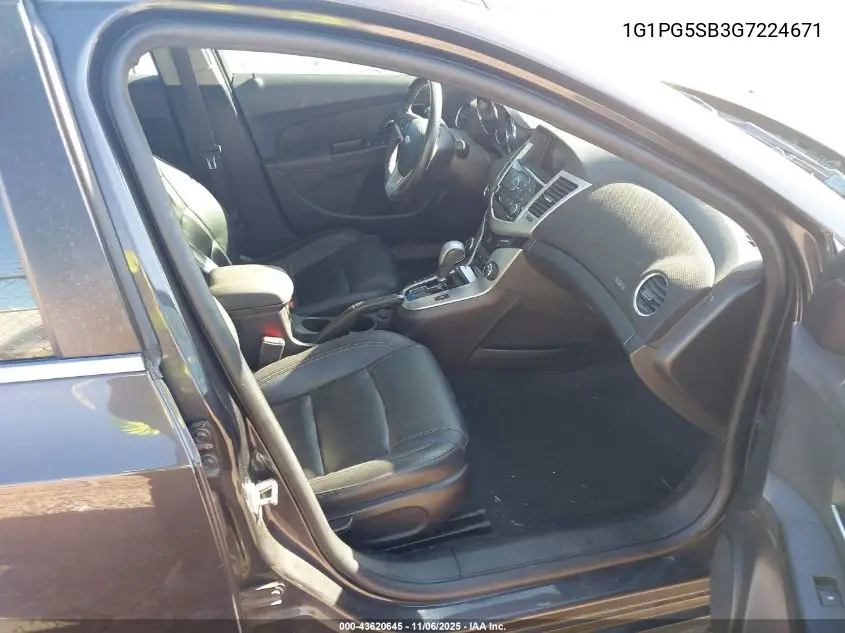 1G1PG5SB3G7224671 2016 Chevrolet Cruze Limited Ltz Auto