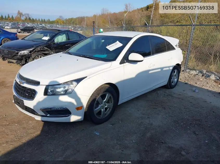 1G1PE5SB5G7169338 2016 Chevrolet Cruze Limited 1Lt Auto