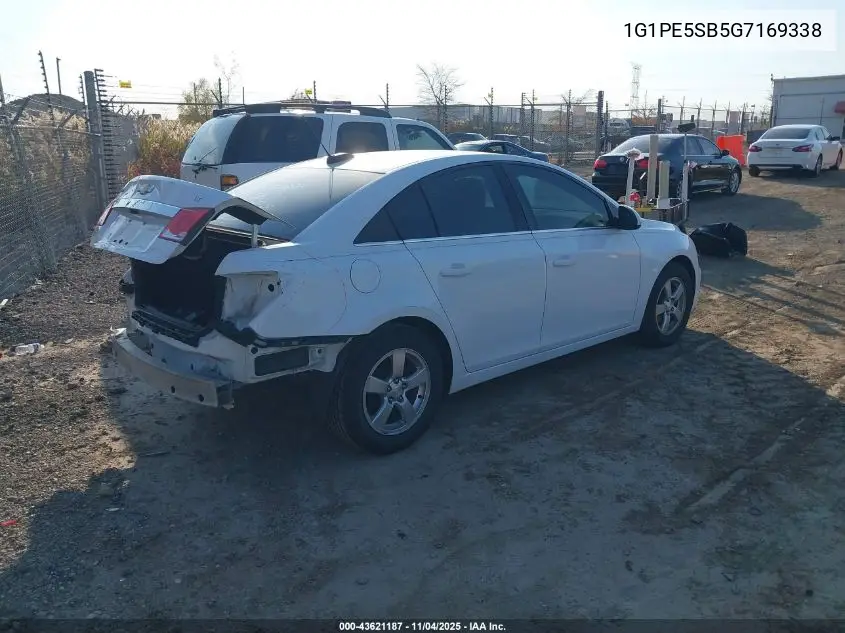 1G1PE5SB5G7169338 2016 Chevrolet Cruze Limited 1Lt Auto