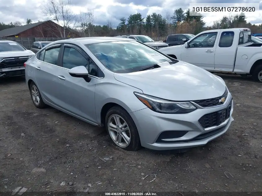 1G1BE5SM1G7278620 2016 Chevrolet Cruze Lt Auto