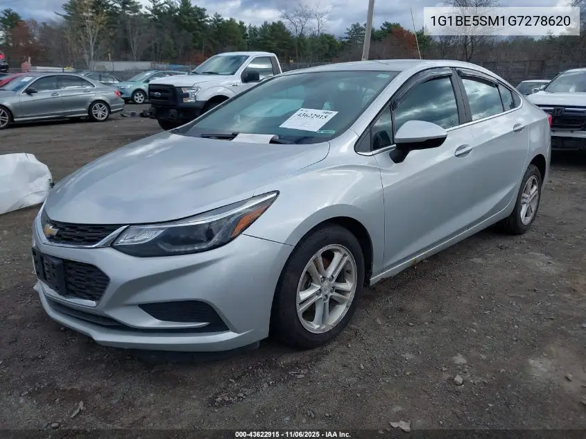 1G1BE5SM1G7278620 2016 Chevrolet Cruze Lt Auto