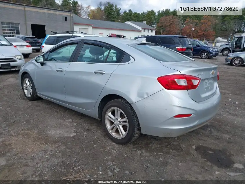 1G1BE5SM1G7278620 2016 Chevrolet Cruze Lt Auto