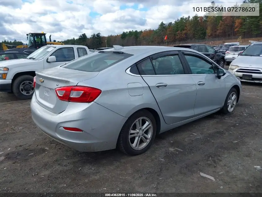 1G1BE5SM1G7278620 2016 Chevrolet Cruze Lt Auto