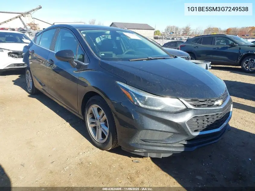 1G1BE5SM3G7249538 2016 Chevrolet Cruze Lt Auto