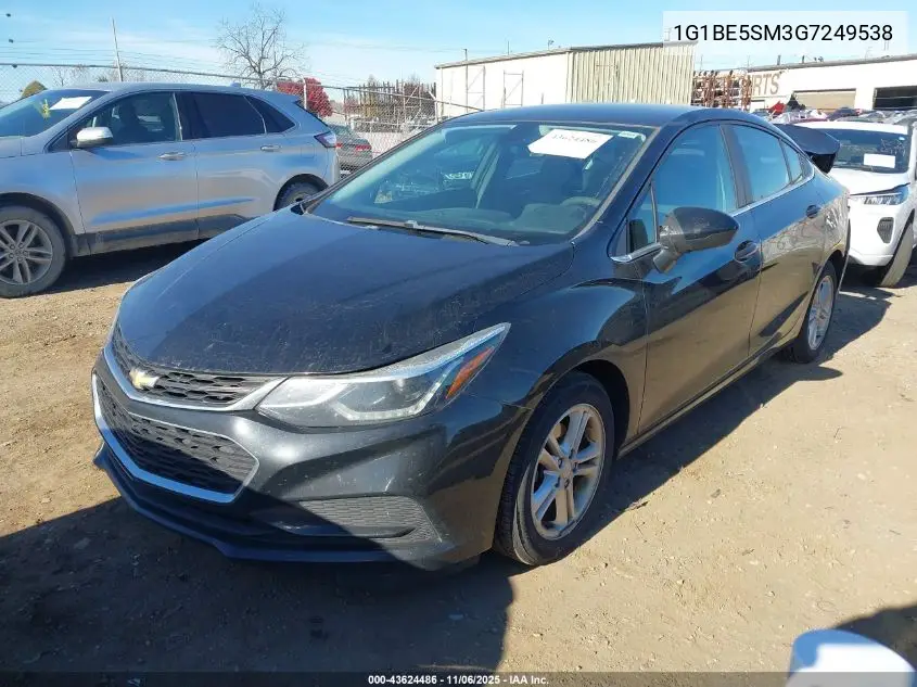1G1BE5SM3G7249538 2016 Chevrolet Cruze Lt Auto