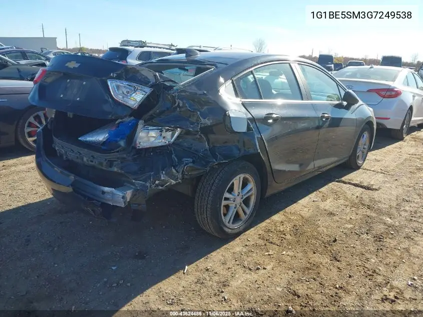 1G1BE5SM3G7249538 2016 Chevrolet Cruze Lt Auto