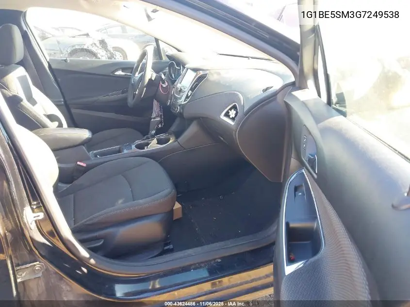 1G1BE5SM3G7249538 2016 Chevrolet Cruze Lt Auto