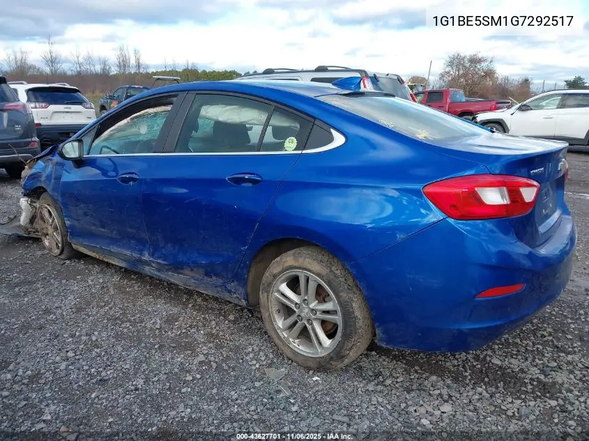 1G1BE5SM1G7292517 2016 Chevrolet Cruze Lt Auto