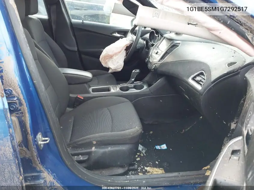 1G1BE5SM1G7292517 2016 Chevrolet Cruze Lt Auto