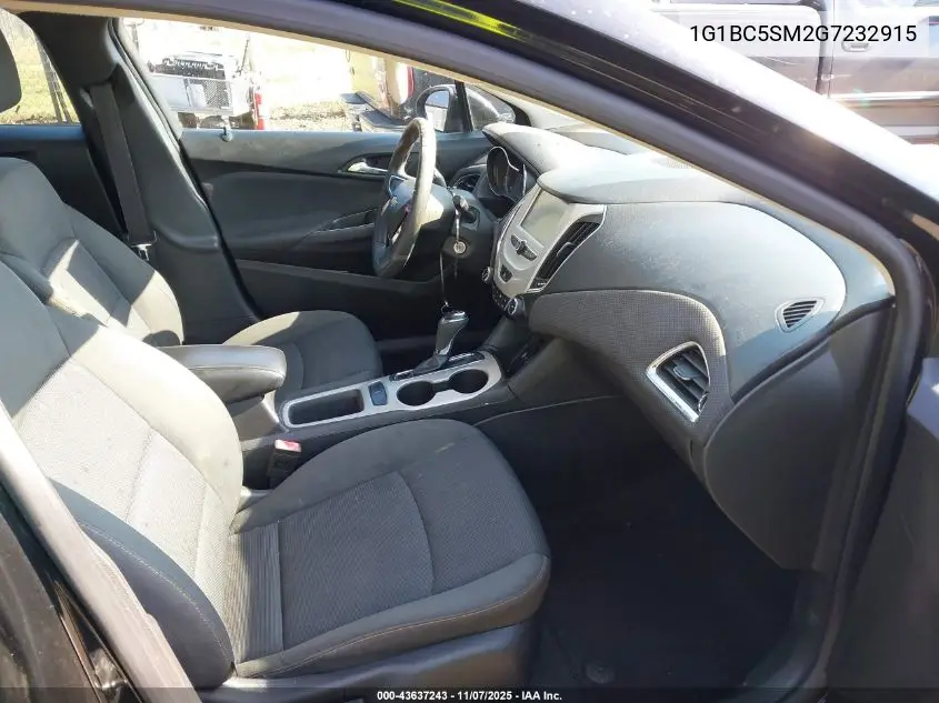 1G1BC5SM2G7232915 2016 Chevrolet Cruze Ls Auto