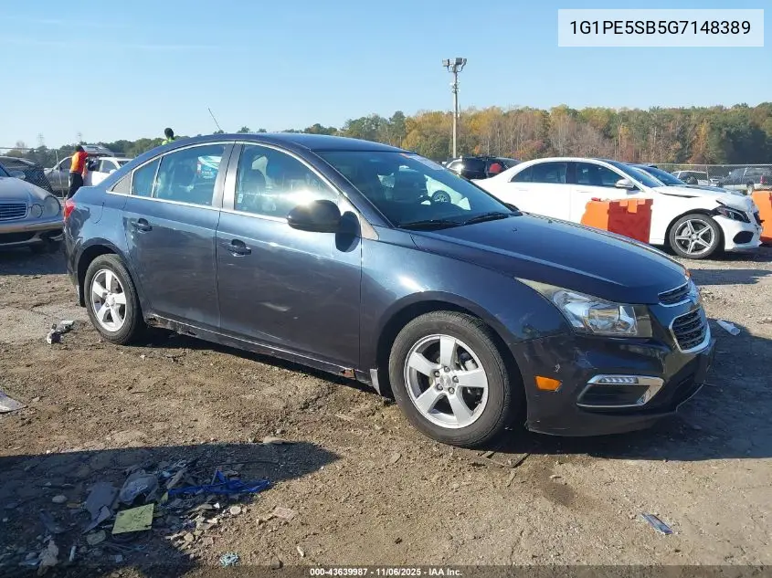 1G1PE5SB5G7148389 2016 Chevrolet Cruze Limited 1Lt Auto
