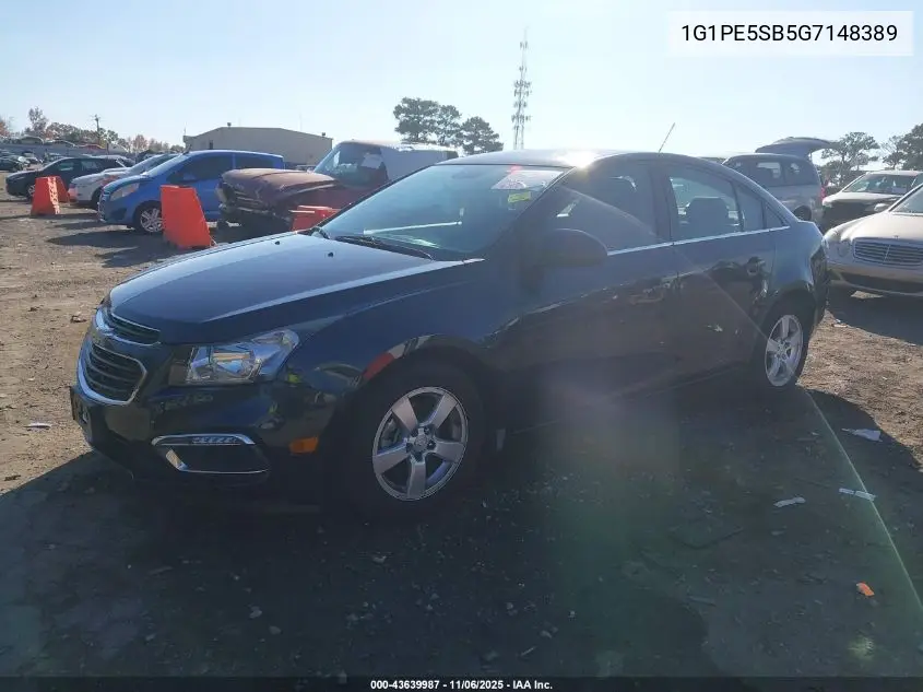 1G1PE5SB5G7148389 2016 Chevrolet Cruze Limited 1Lt Auto