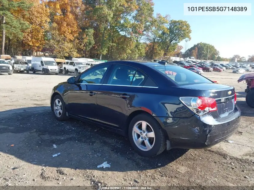 1G1PE5SB5G7148389 2016 Chevrolet Cruze Limited 1Lt Auto