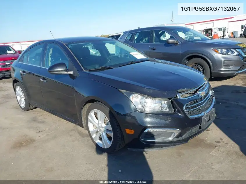 1G1PG5SBXG7132067 2016 Chevrolet Cruze Limited Ltz Auto