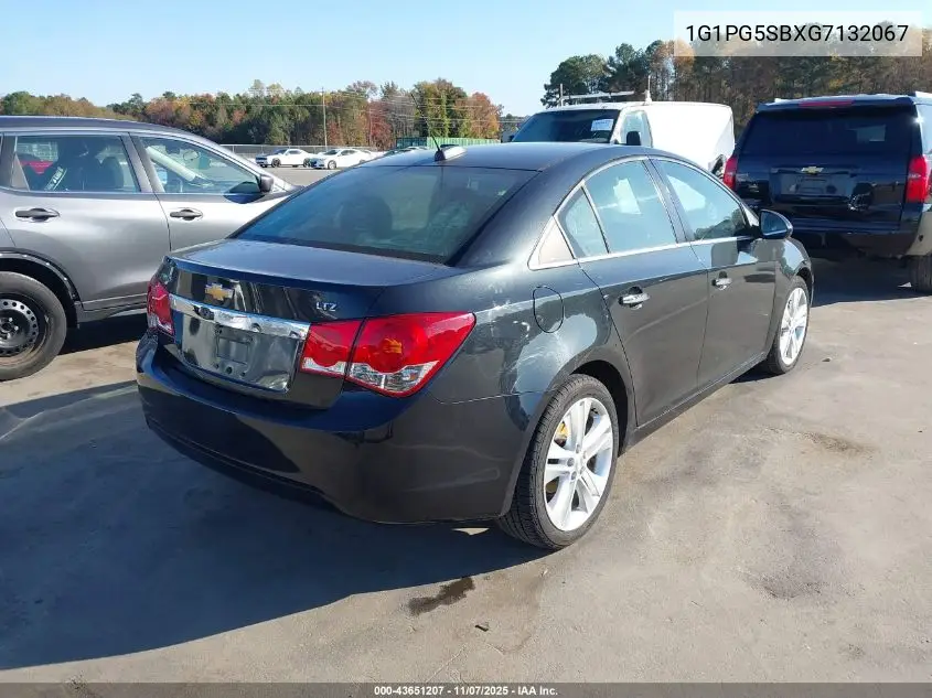1G1PG5SBXG7132067 2016 Chevrolet Cruze Limited Ltz Auto