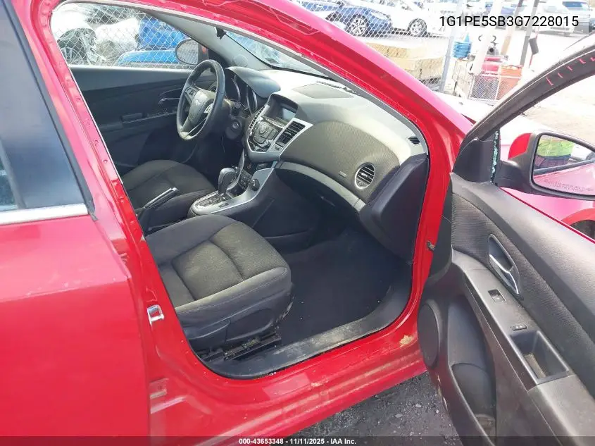 1G1PE5SB3G7228015 2016 Chevrolet Cruze Limited 1Lt Auto