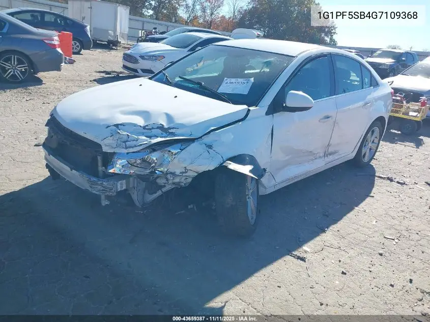 1G1PF5SB4G7109368 2016 Chevrolet Cruze Limited 2Lt Auto