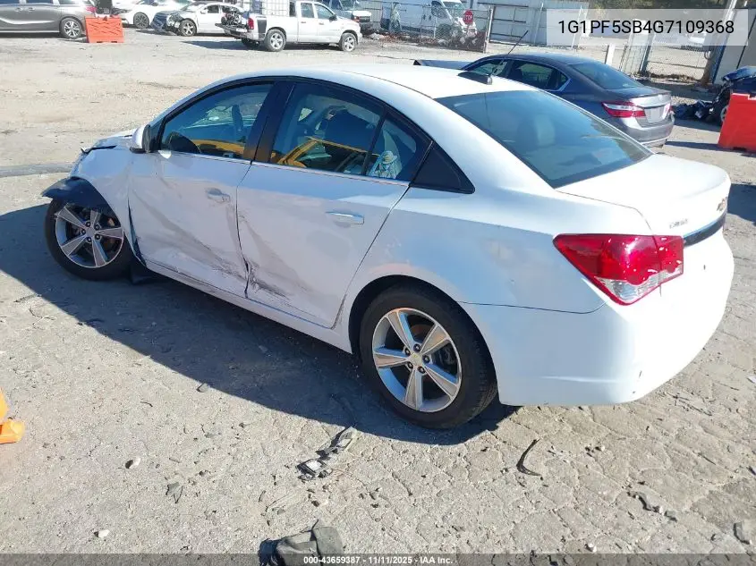 1G1PF5SB4G7109368 2016 Chevrolet Cruze Limited 2Lt Auto